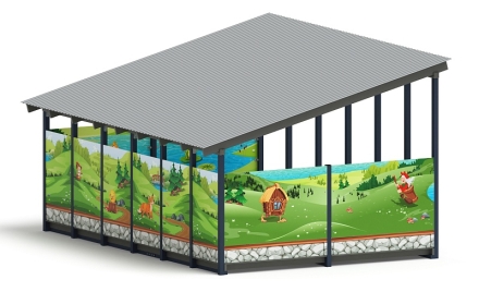 Теневой навес (В гостях у сказки) - МФ 71.6.4-12, фото 4