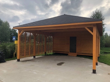 Навес Ник Несущий каркас, фото 2