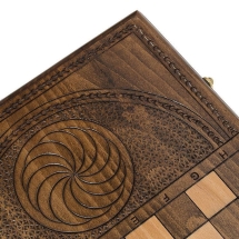 Нарды резные "Лошадь" 60, Zakaryan