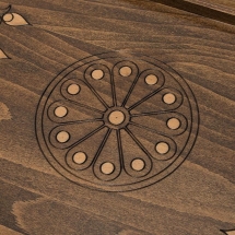 Нарды резные "Лошадь" 60, Zakaryan