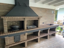 Печь Аристократ 730 S Прямоугольный кирпич желтый Печь Аристократ 730 S Прямоугольный кирпич желтый