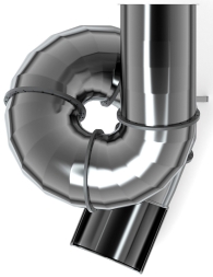 Горка тоннельная винтовая 2000 нержавеющая сталь SNST 2000.764, фото 4 Горка тоннельная винтовая 2000 нержавеющая сталь SNST 2000.764, фото 4