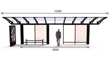 Остановочный павильон &quot;Прайм-10&quot;, фото 2