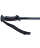 Палки для скандинавской ходьбы Longway, 77-135 см, 2-секционные, чёрный/ярко-зелёный