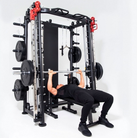 Силовая станция, машина Смита DFC PowerGym D822, фото 14
