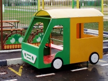 Игровой макет Автобус CКИ 064 для детских площадок
