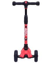 Самокат 3-колесный Stark 3D, 135/90 мм, красный