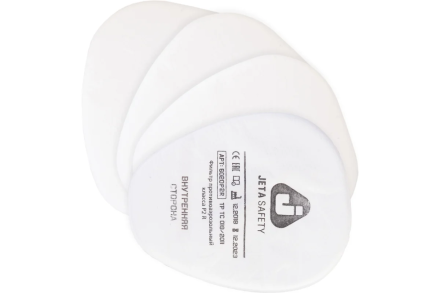 Комплект для защиты дыхания Jeta Safety, полумаска фильтрующая из силикона, J-SET6500-M, фото 16