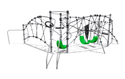 Спортивный комплекс ВСТ 7716 для спортивной площадки, фото 2