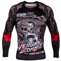 Рашгард Venum Zombie Return L/S - Black, фото 1