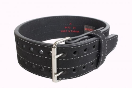 Пояс для пауэрлифтинга GRIZZLY Double Prong Power Lifting Weight Belt, фото 1