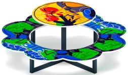 Столик детский Ромашка (граффити) МФ 31.01.10-03, фото 3