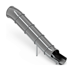 Горка тоннельная прямая 2000 нержавеющая сталь SNSР 2000.764, фото 2 Горка тоннельная прямая 2000 нержавеющая сталь SNSР 2000.764, фото 2