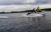 Лодка ПВХ Юкона (YUKONA) 310 TS Фанерная слань