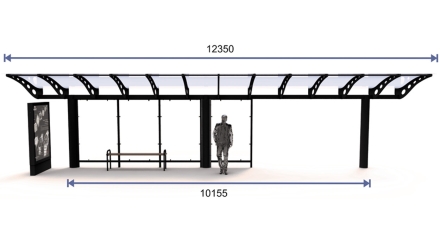 Остановочный павильон &quot;Прайм-12&quot;, фото 2
