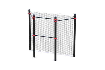 Мишень на стойках квадратная для тестирования инвалидов и лиц с ОВЗ, фото 1