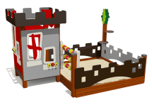 Песочный дворик ВСТ 5132 для детской площадки