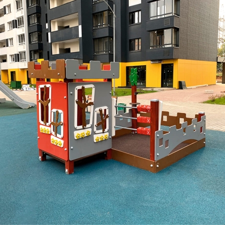 Песочный дворик ВСТ 5132 для детской площадки, фото 3