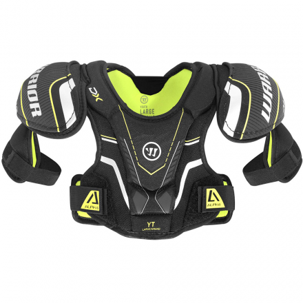 Защита груди/плеч дет.&quot;WARRIOR DX YTH Shoulder Pad&quot; арт.DXSPYTH9-S/M,р.S/M,пласт.,пена,полиэс.,чер, фото 1