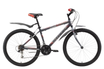 Велосипед Stark'17 Respect 26.1 RV серо-красный 20"
