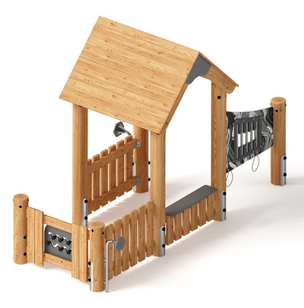 Домик (лиственница) МФ 10.24.01-Л.И1, фото 1