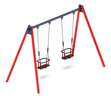 Качели двойные М2 - ИО 12.М.04.04.03-01, фото 3