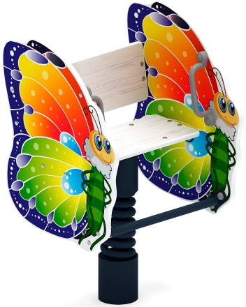 Бабочка - Качалка на пружине - ИО 22.01.01-01.И1, фото 4