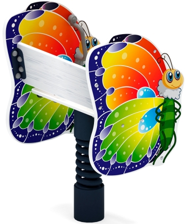 Бабочка - Качалка на пружине - ИО 22.01.01-01.И1, фото 3