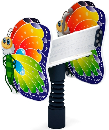 Бабочка - Качалка на пружине - ИО 22.01.01-01.И1, фото 2