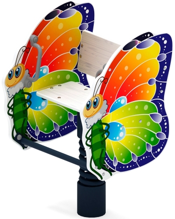 Бабочка - Качалка на пружине - ИО 22.01.01-01.И1, фото 1