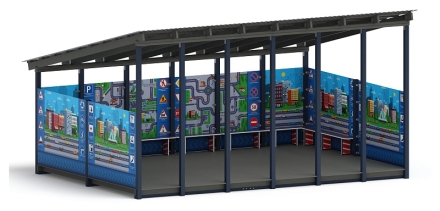 Теневой навес (ДПС) - МФ 71.6.4-14, фото 3