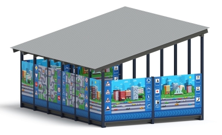 Теневой навес (ДПС) - МФ 71.6.4-14, фото 2