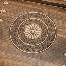 Шахматы + Нарды резные "Арарат 2" 60, Ohanyan Шахматы + Нарды резные "Арарат 2" 60, Ohanyan