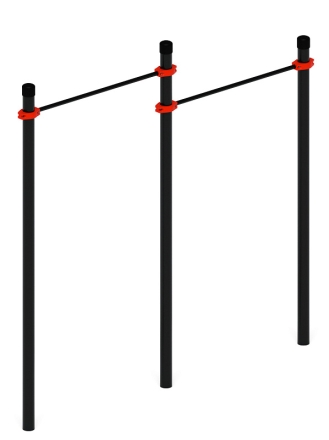 Воркаут 108 красный ВТ 12.02-01, фото 2