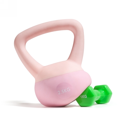 Гиря мягкая (резиновая)  2.5 кг. VictoryFit VF-KR025 , фото 3