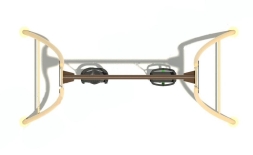 Качели Якорь бежевый для детской площадки, фото 2