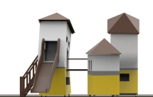 Детская игровая площадка Танцующие домики