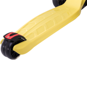 Самокат 3-колесный Stark 3D, 135/90 мм, желтый