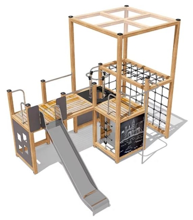 Игровой комплекс Эко Кубус VST 4508 для детской площадки, фото 1