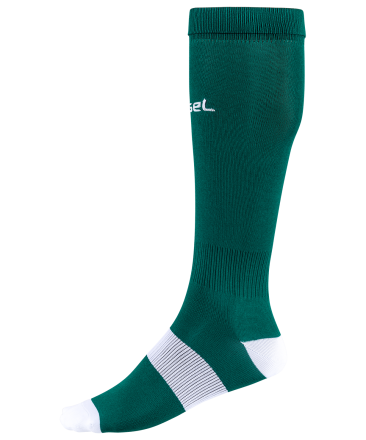 Гетры футбольные JA-001, зеленый/белый, фото 1