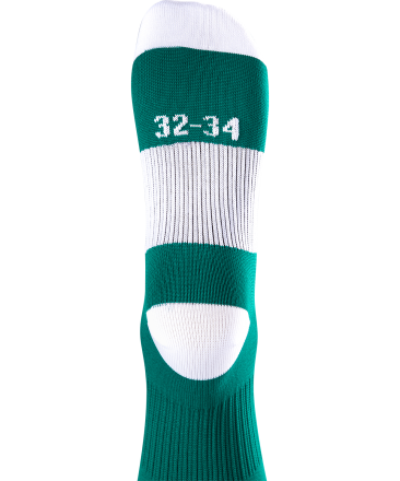 Гетры футбольные JA-001, зеленый/белый, фото 3