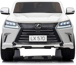Детский электромобиль Lexus LX570 4WD MP4 - DK-LX570-WHITE-MP4, фото 4