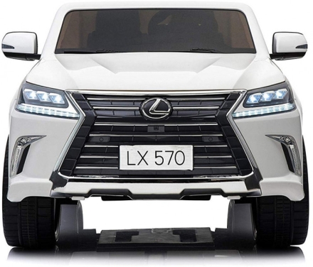 Детский электромобиль Lexus LX570 4WD MP4 - DK-LX570-WHITE-MP4, фото 4