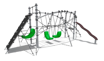 Спортивный комплекс ВСТ 7718 для спортивной площадки, фото 1