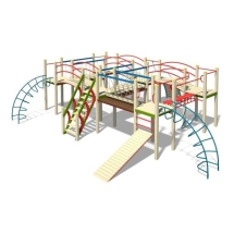 Гимнастический комплекс "Лабиринт" S715  Гимнастический комплекс "Лабиринт" S715