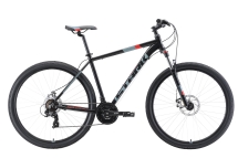 Велосипед Stark'19 Hunter 29.2 D чёрный/серый/красный 18"