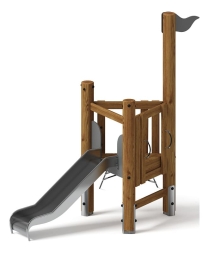 Игровой комплекс (лиственница темный) ДИК 1.24.03-Л.И1.01, фото 2