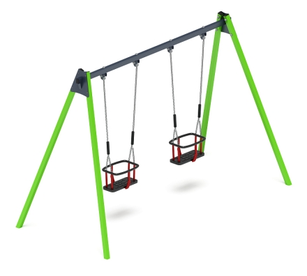 Качели двойные М2 - ИО 12.М.04.04.03-02, фото 4