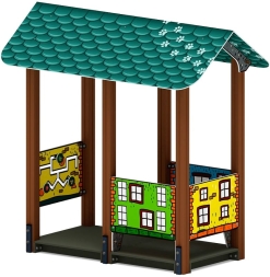 Домик средний 2 (Город) МФ 10.01.06-01, фото 1