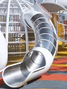 Светопрозрачная горка-труба, фото 6